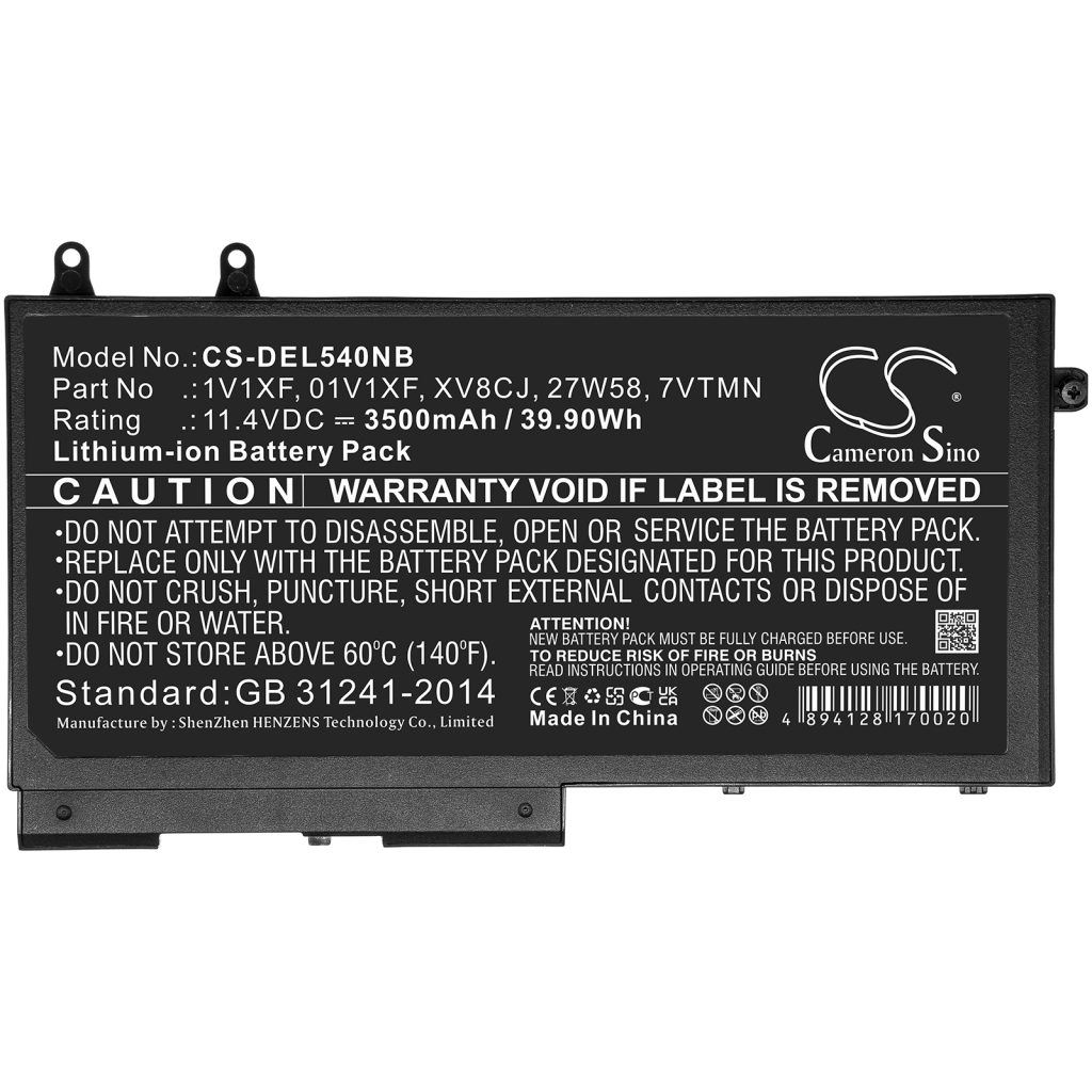 Notebook battery DELL Precision 3550