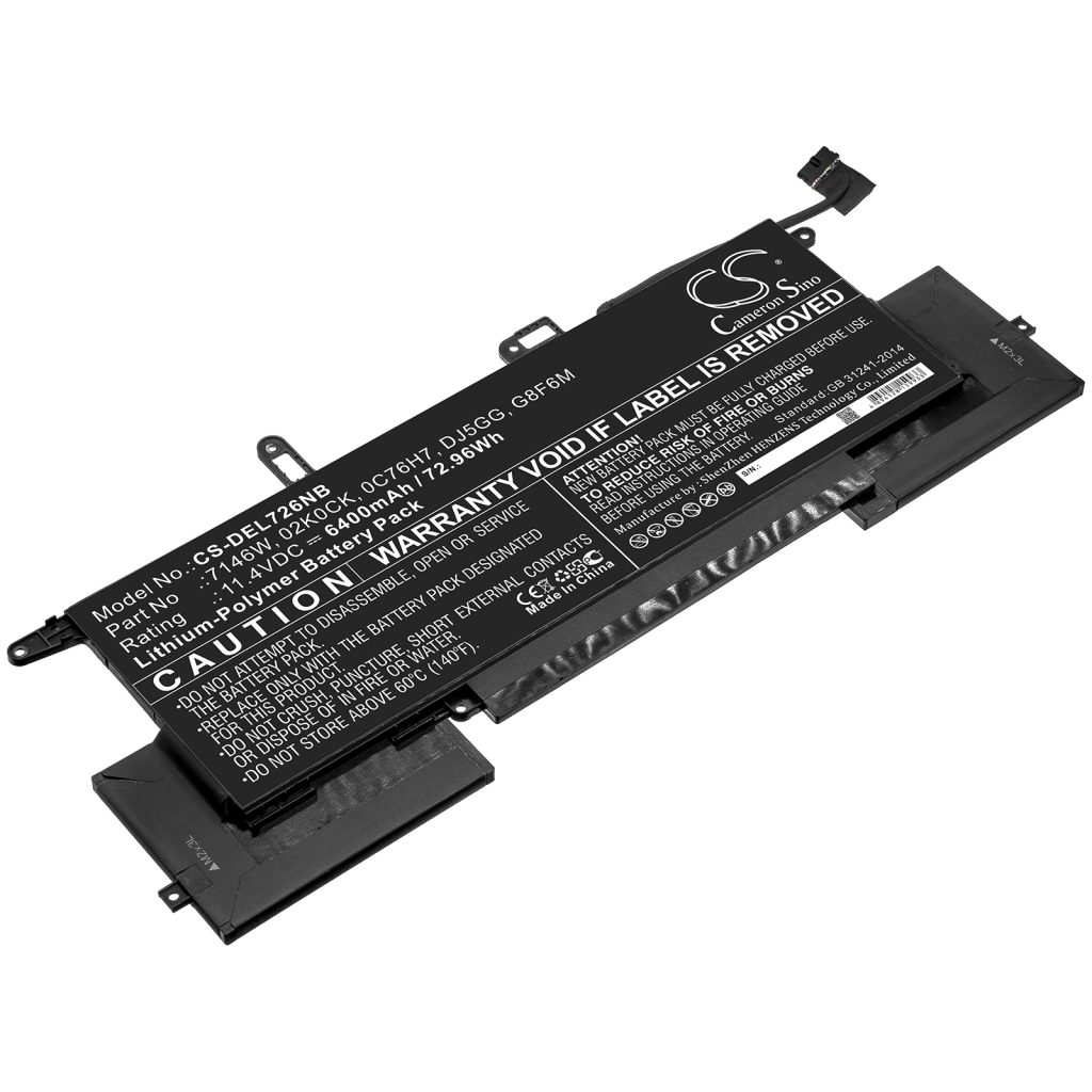 Battery Replaces 0C76H7