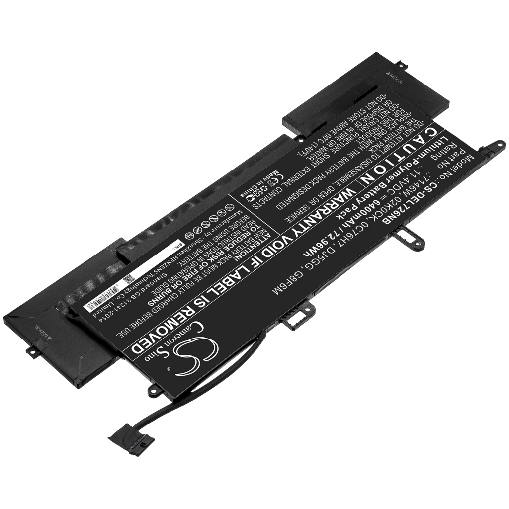 Batteria notebook DELL CS-DEL726NB