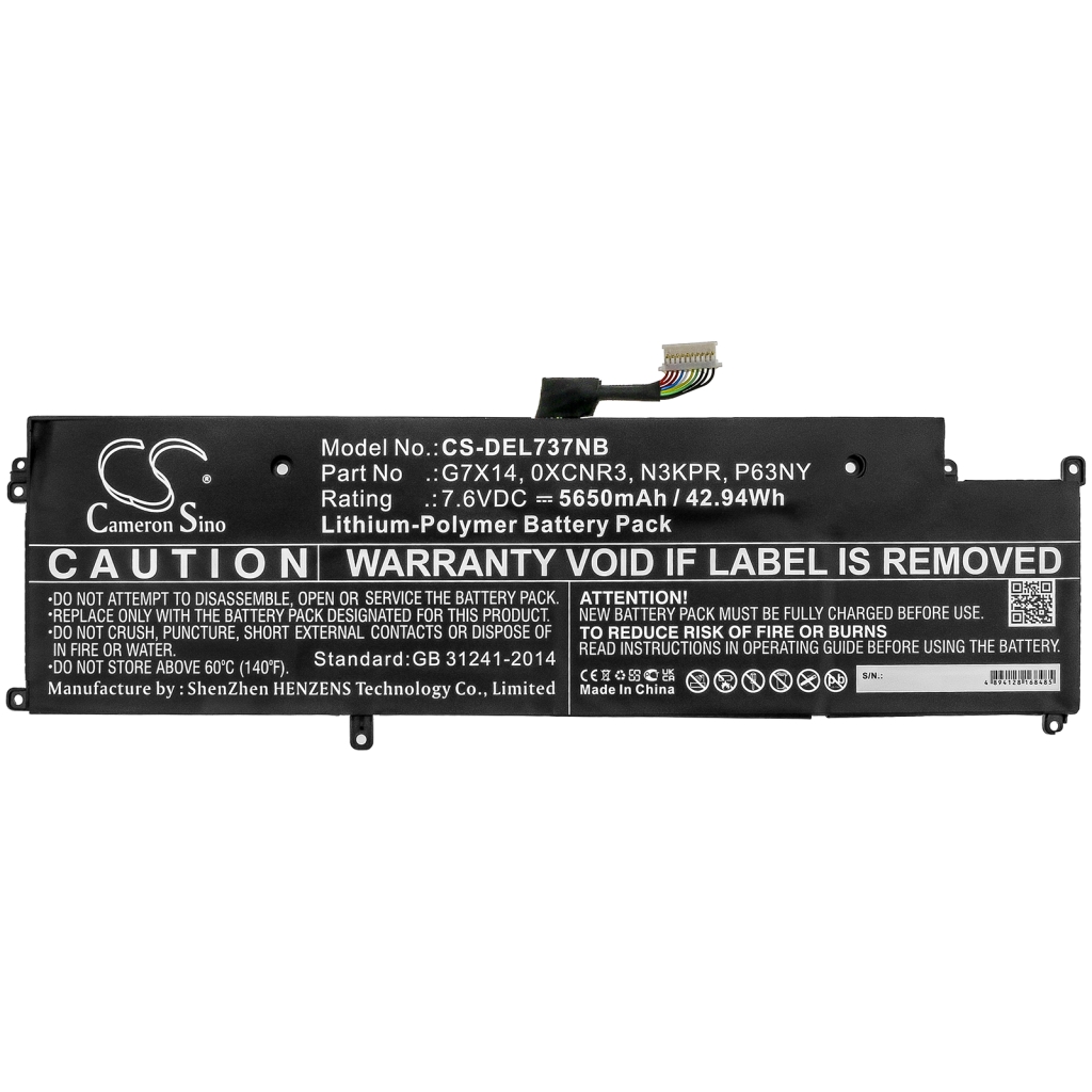 Batteria notebook DELL Latitude 13 7370