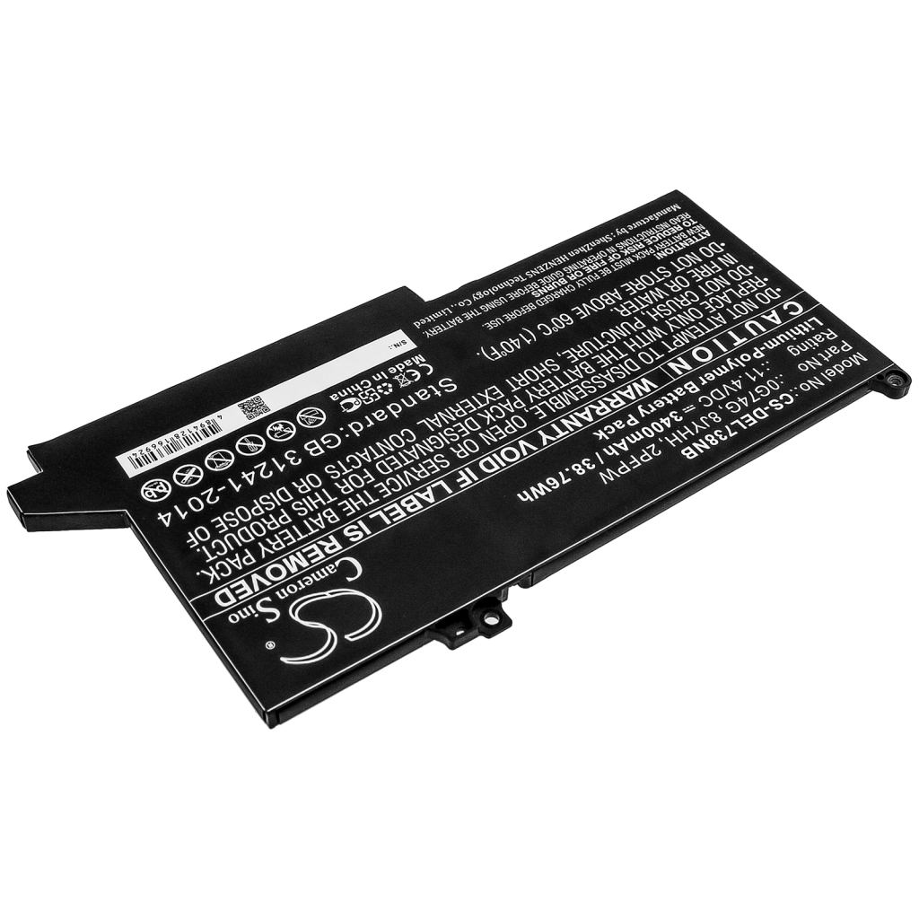 Sostituzione della batteria compatibile per DELL 0G74G,2PFPW,8JYHH