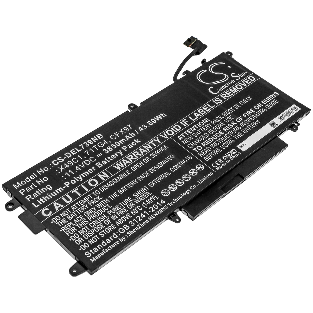 Batteria notebook DELL CS-DEL739NB