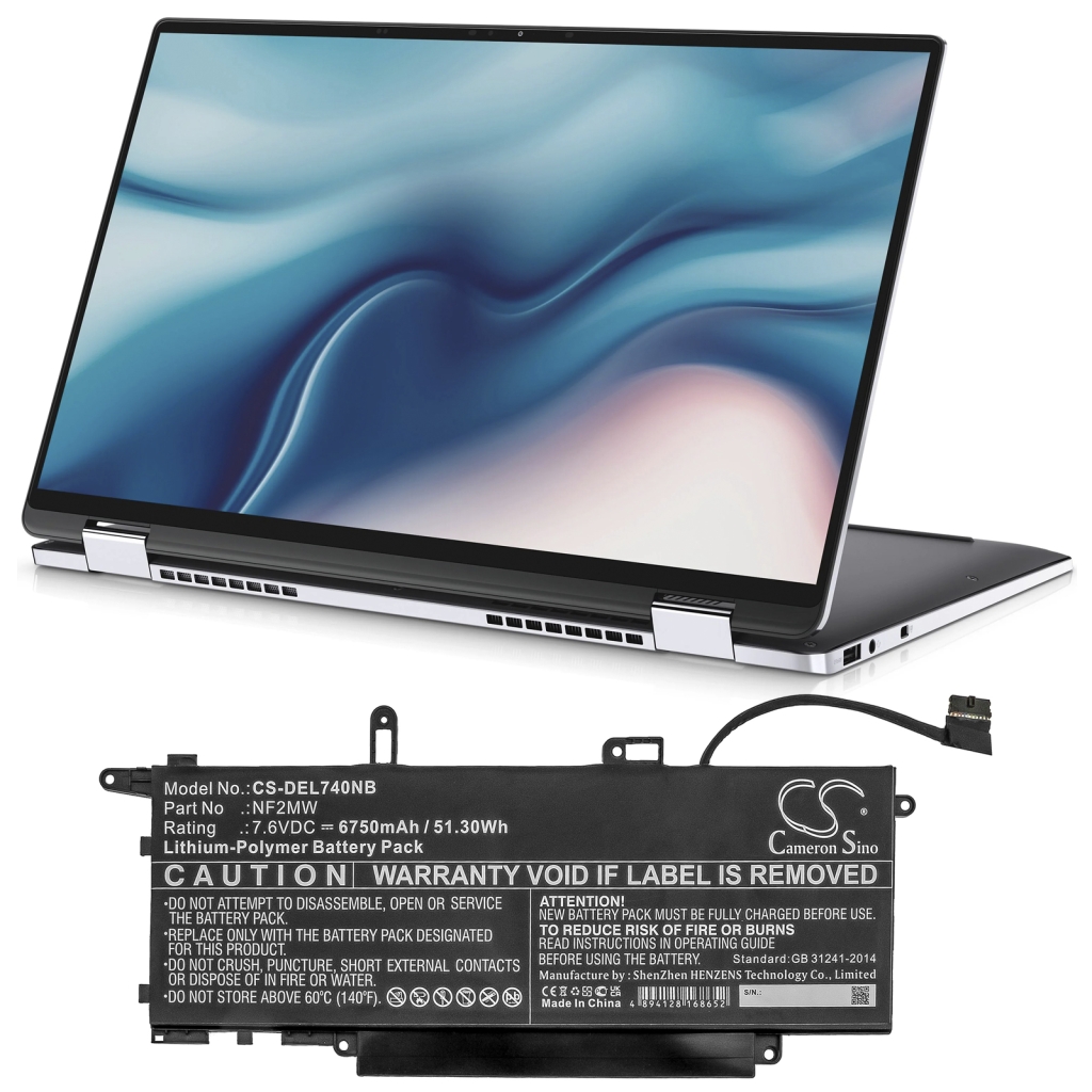 Batteria notebook DELL Latitude 7400 2-in-1