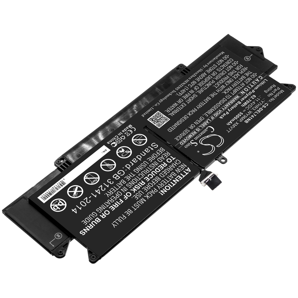 Batteria notebook DELL CS-DEL741NB