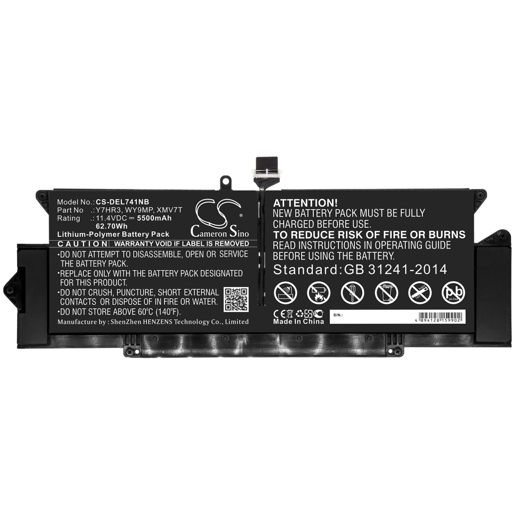 Batteria notebook DELL Latitude 7410