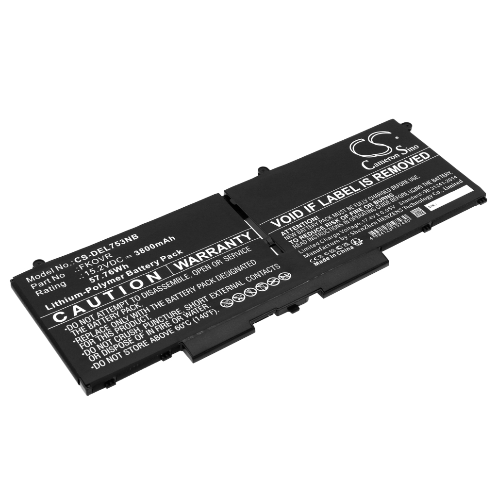 Batteria notebook DELL CS-DEL753NB