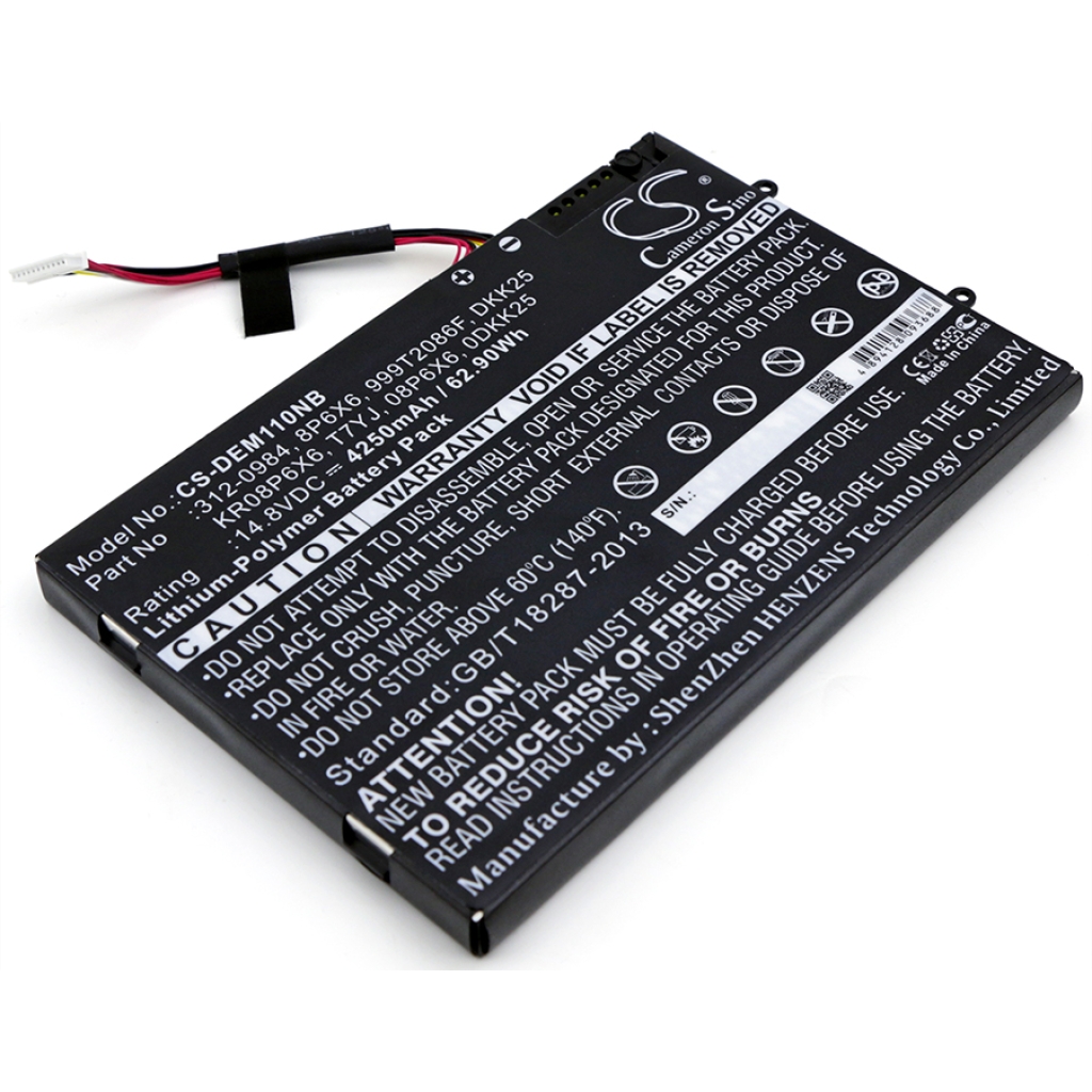 Battery Replaces KR08P6X6