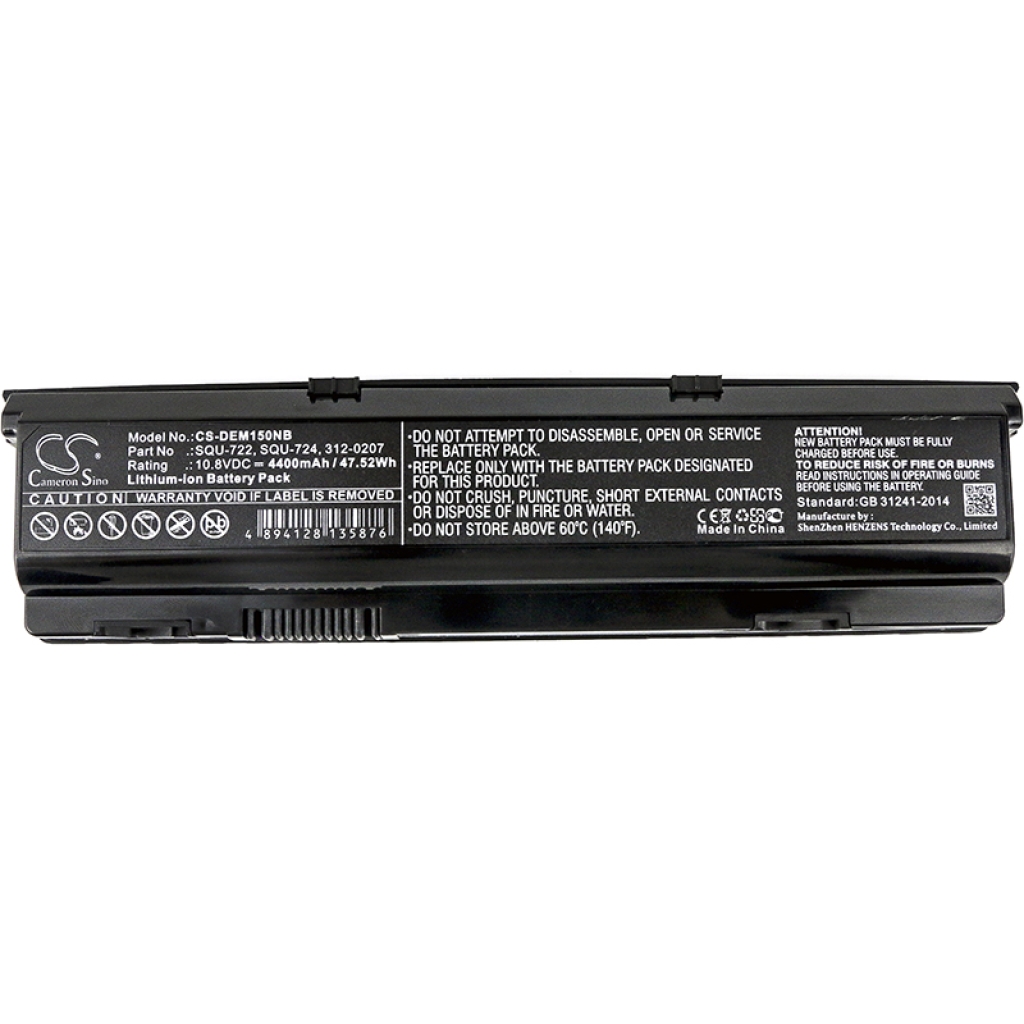 Batterie Sostituisce 312-0210