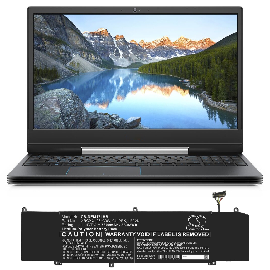 Batteria notebook DELL ALW15M-R1782