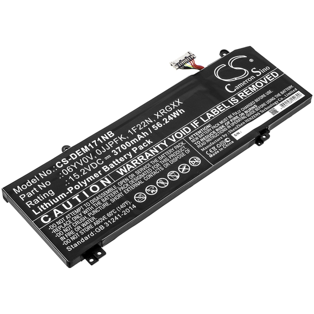 Batteria notebook DELL G7 7590-D3885B