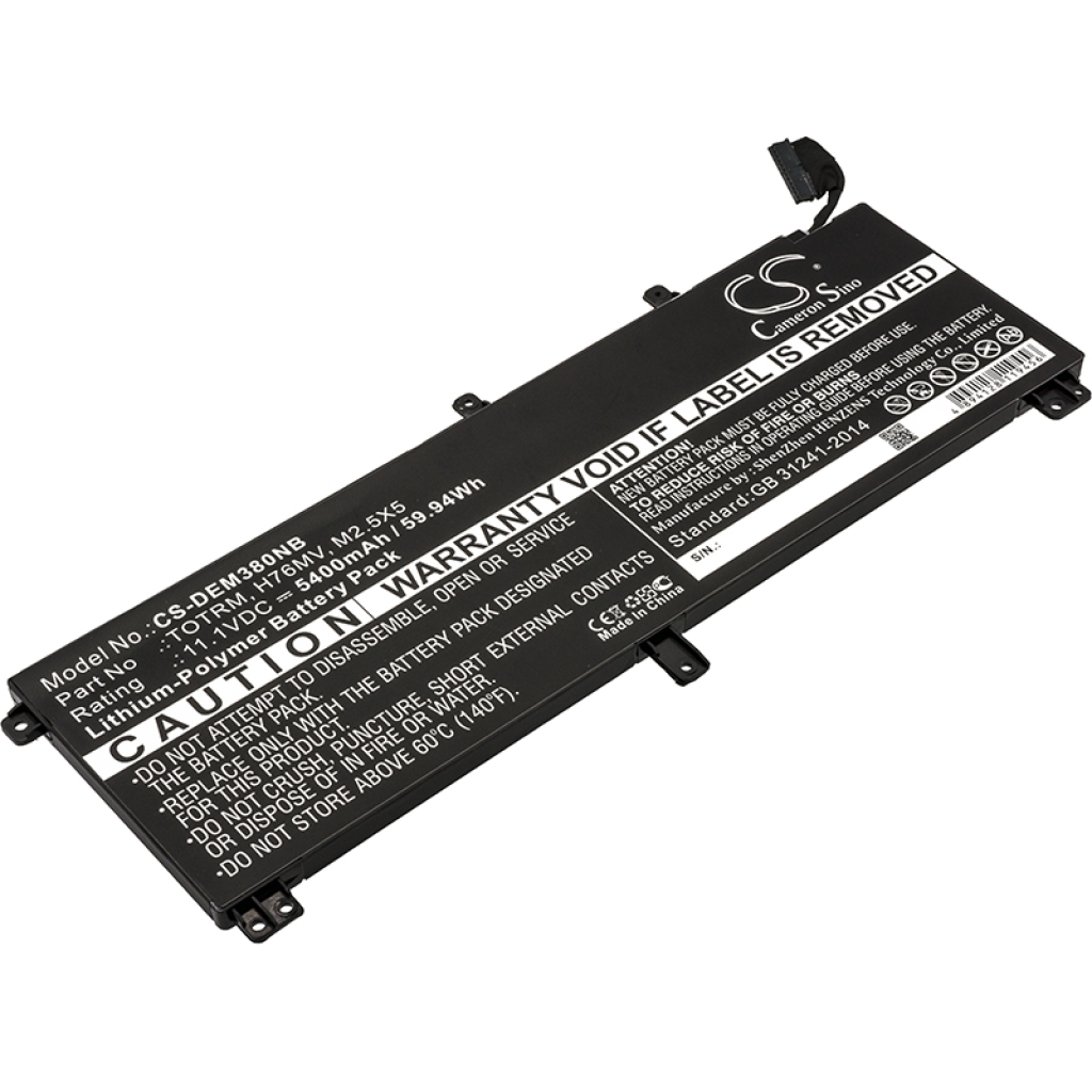 Notebook battery DELL XPS 9530