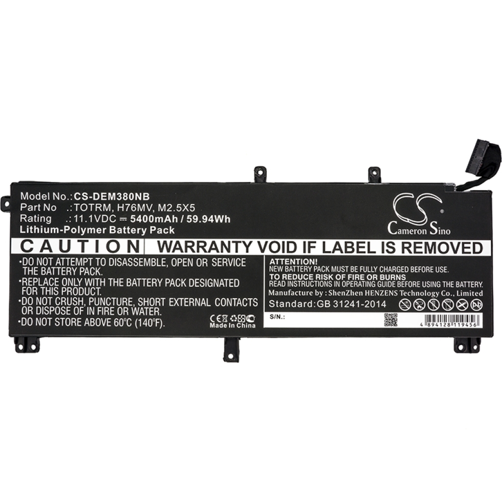 Notebook battery DELL XPS 9530