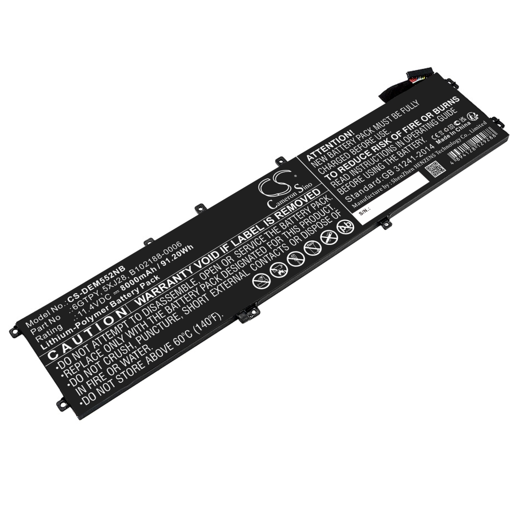 Batteria notebook DELL Precision M5520