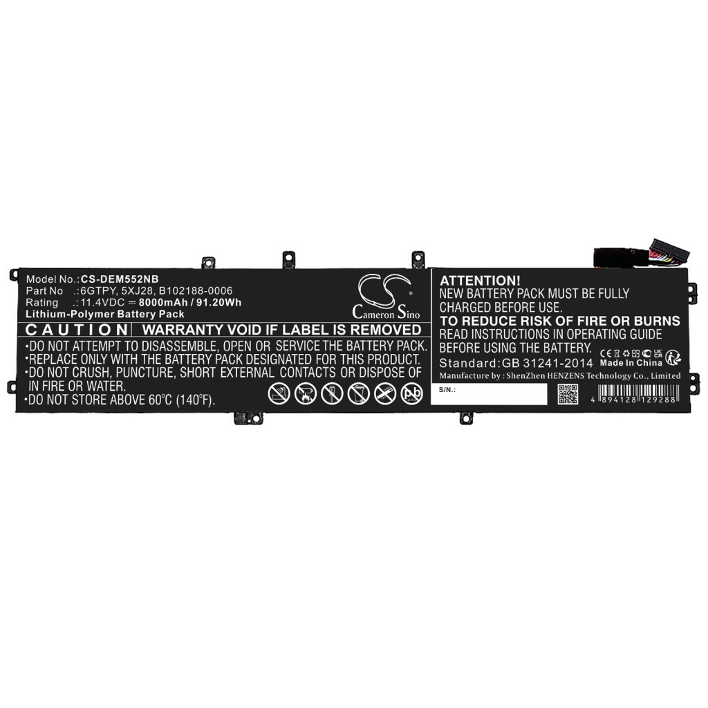 Batteria notebook DELL XPS 15-9560-D1845T