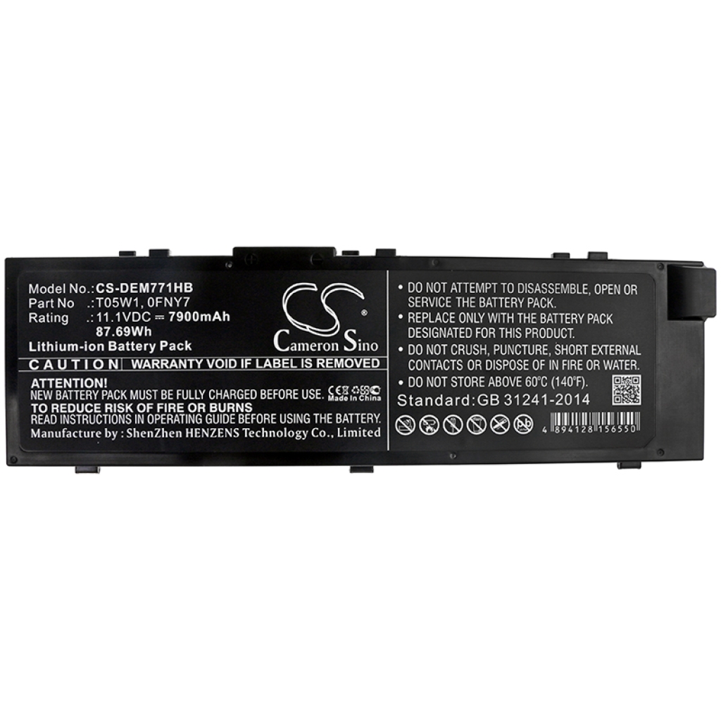 Batteria notebook DELL Precision 15 7520