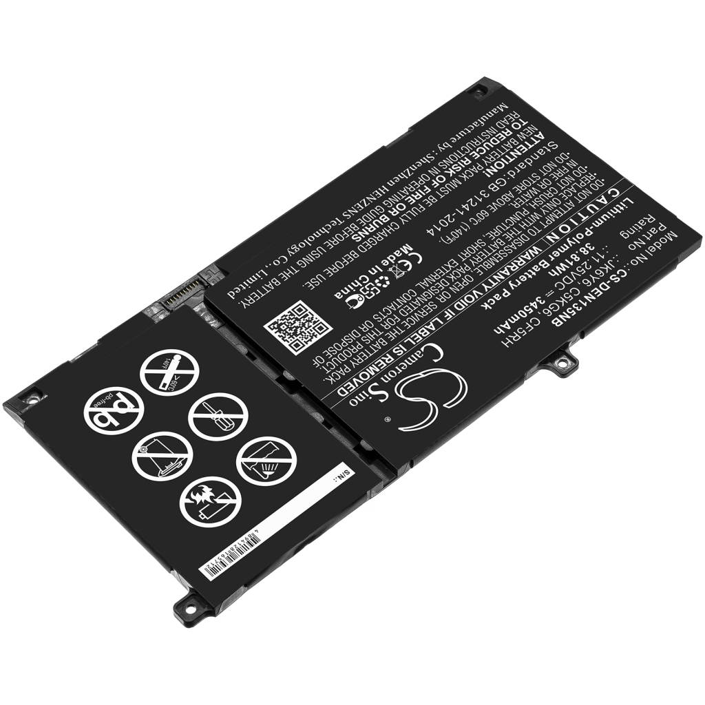 Sostituzione della batteria compatibile per DELL C5KG6,CF5RH,JK6Y6