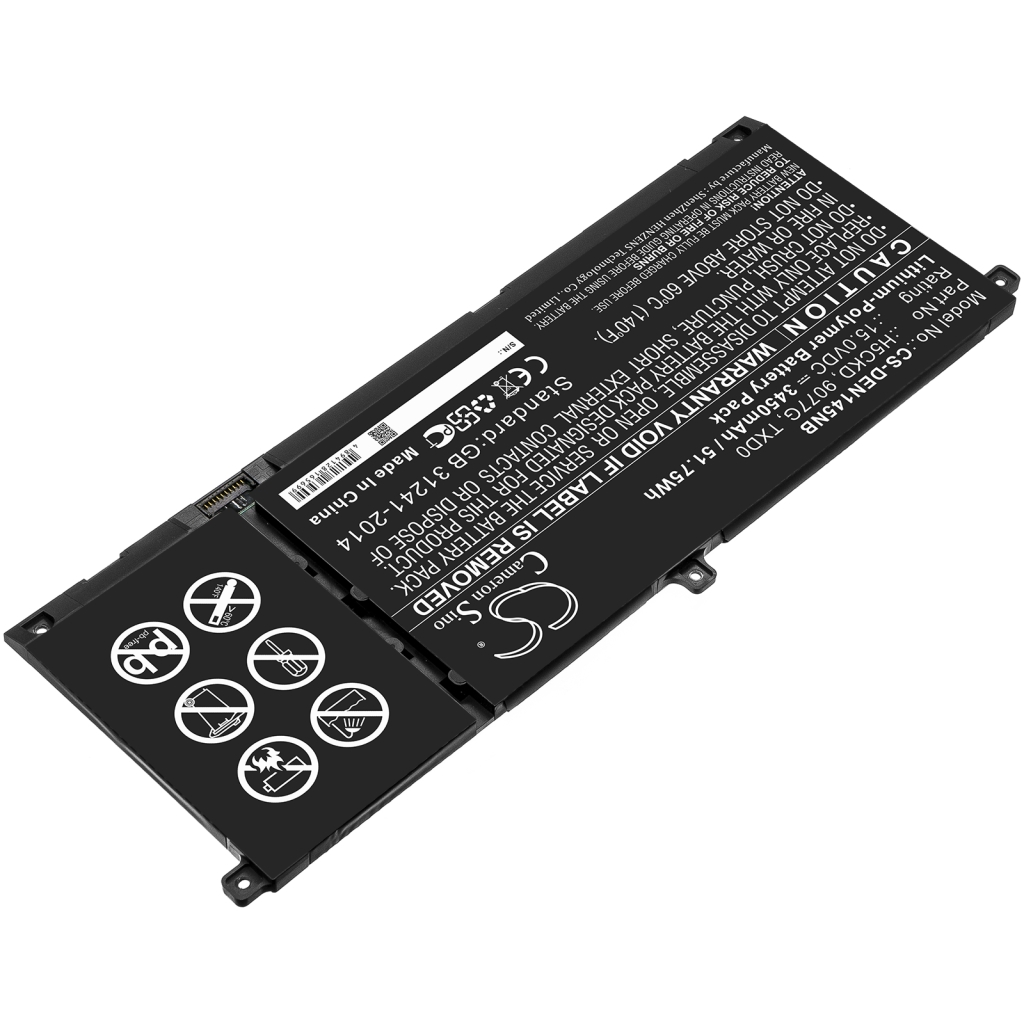 Sostituzione della batteria compatibile per DELL 9077G,H5CKD,TXD0