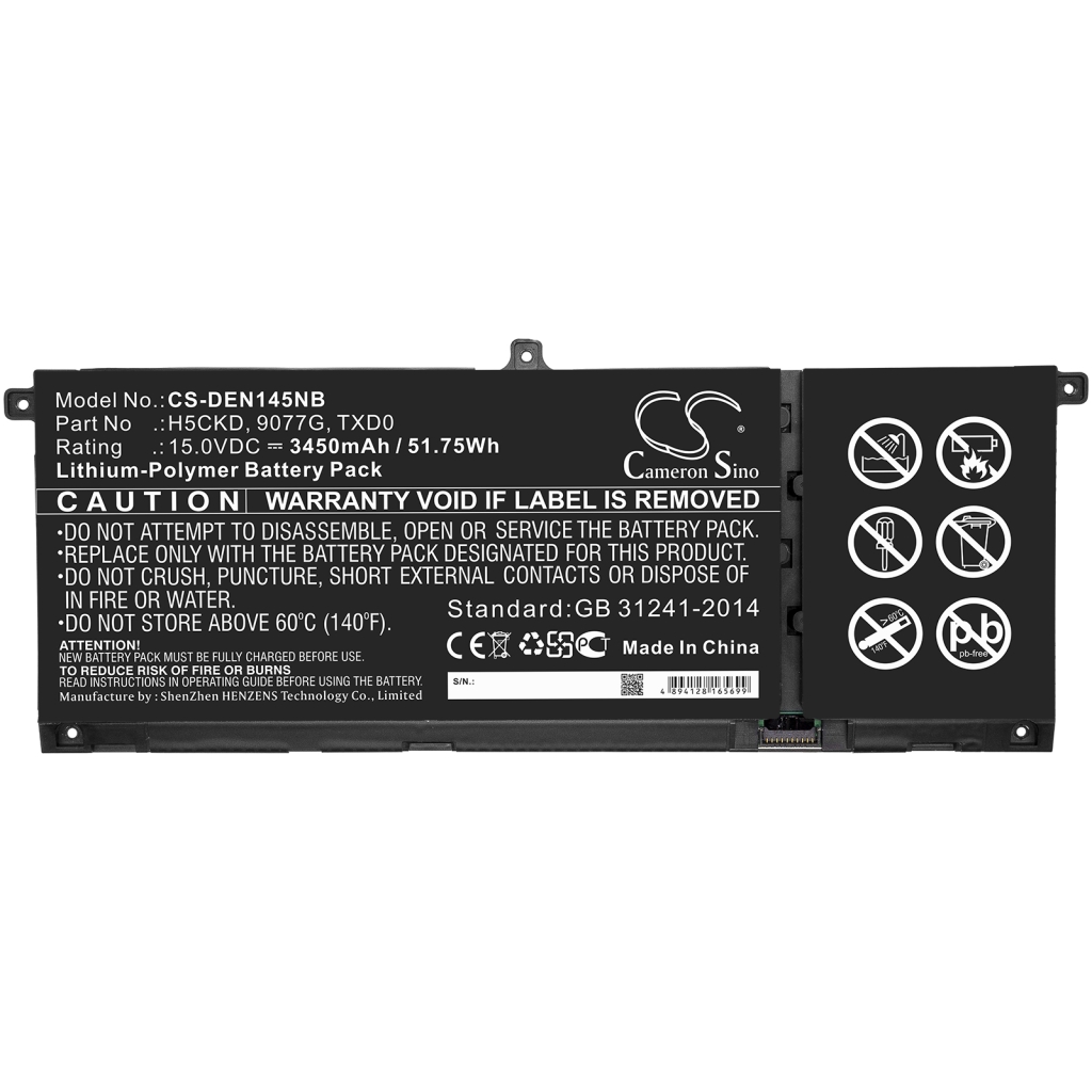 Batteria notebook DELL Latitude 15 3510