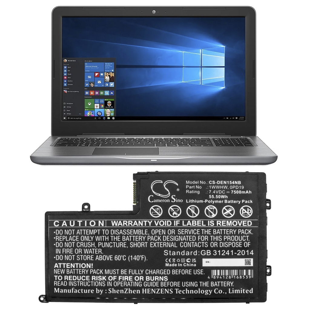 Batteria notebook DELL Inspiron 15 5000