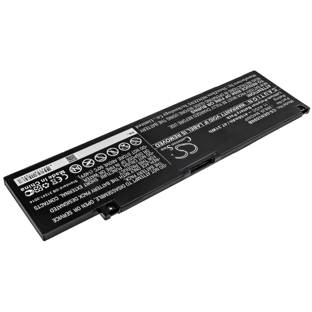 Sostituzione della batteria compatibile per DELL 266J9,M4GWP