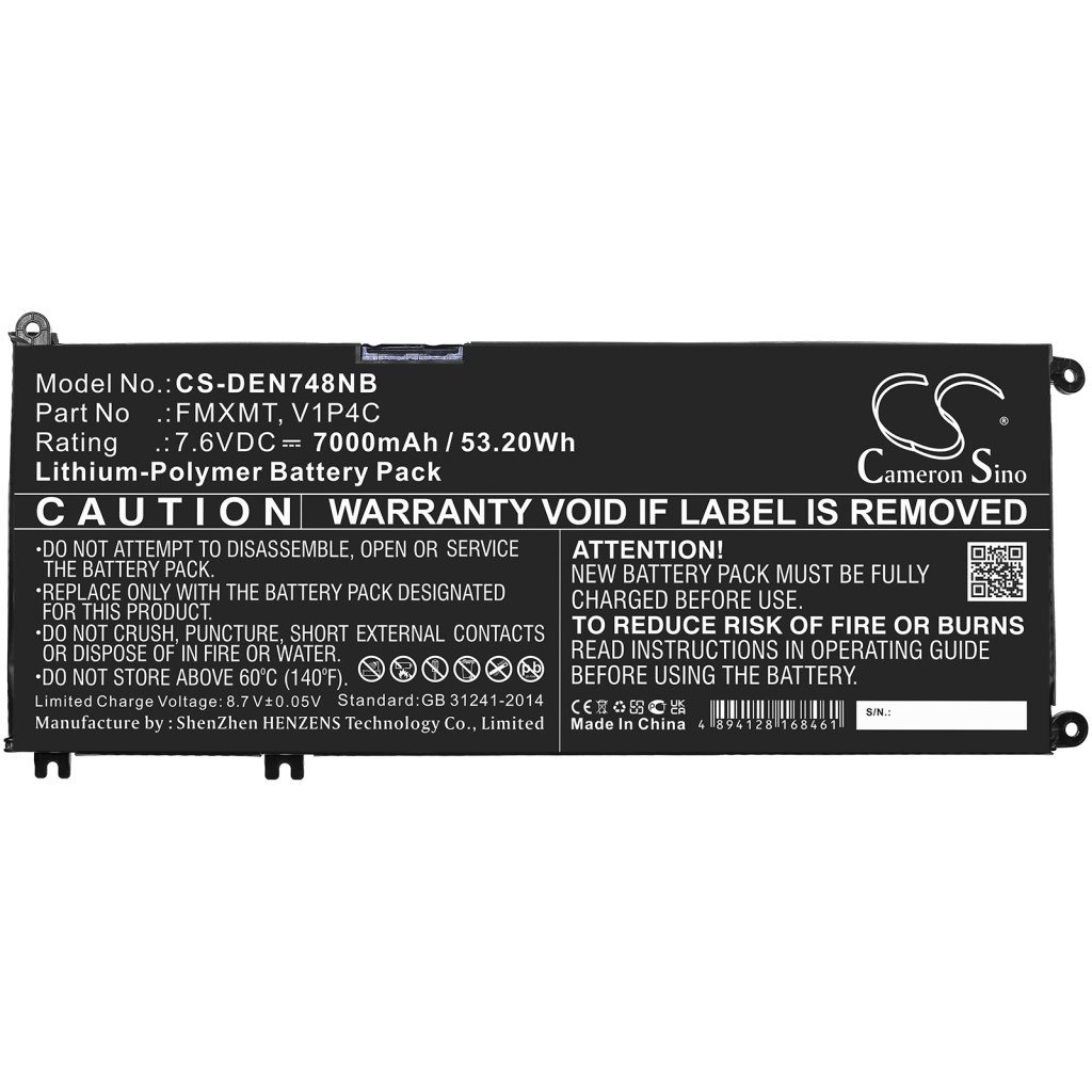 Notebook battery DELL Chromebook 13 3380