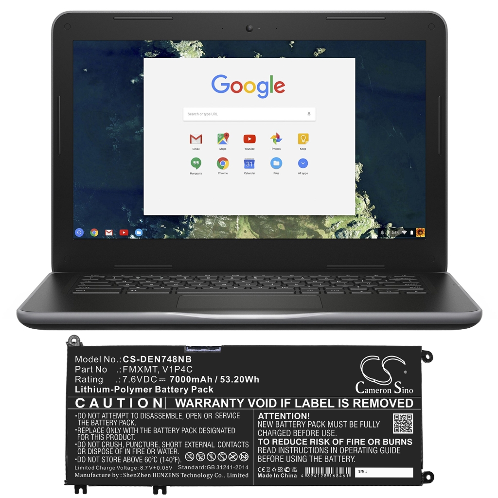 DELL Chromebook 13 3380-6TXJ4