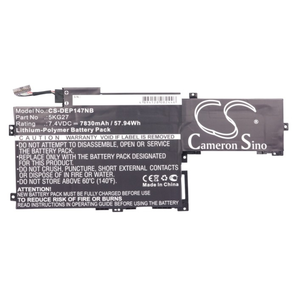 Sostituzione della batteria compatibile per DELL 5KG27,C4MF8