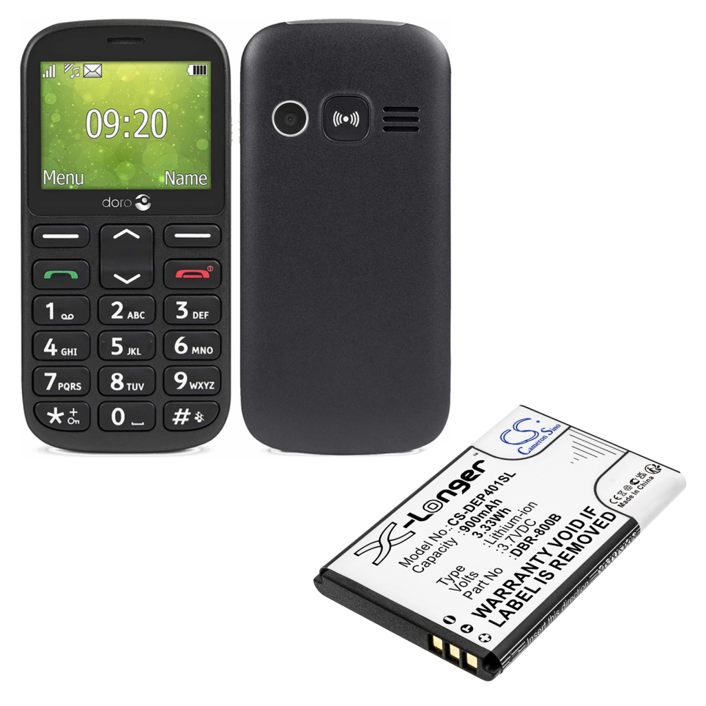 Batteria del telefono cellulare Yingtai CS-DEP401SL