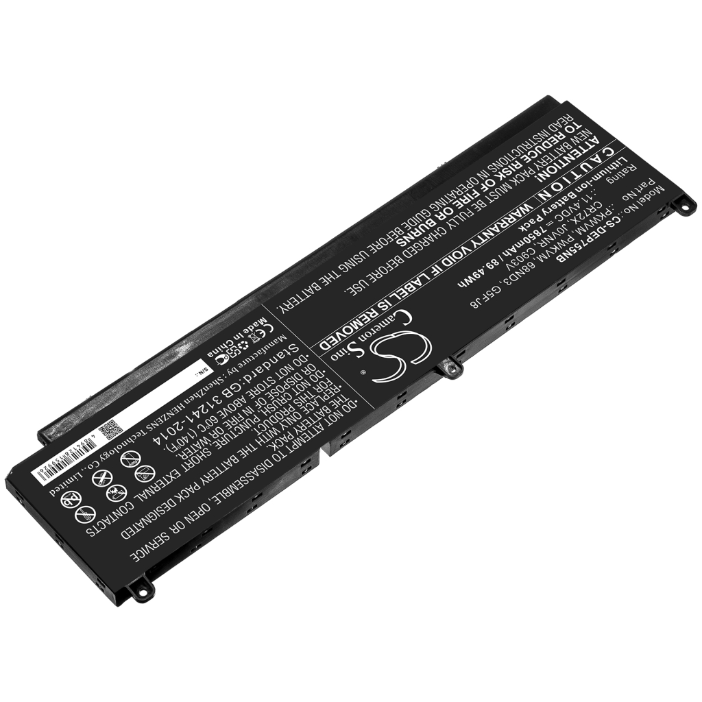 Batterie Sostituisce G5FJ8