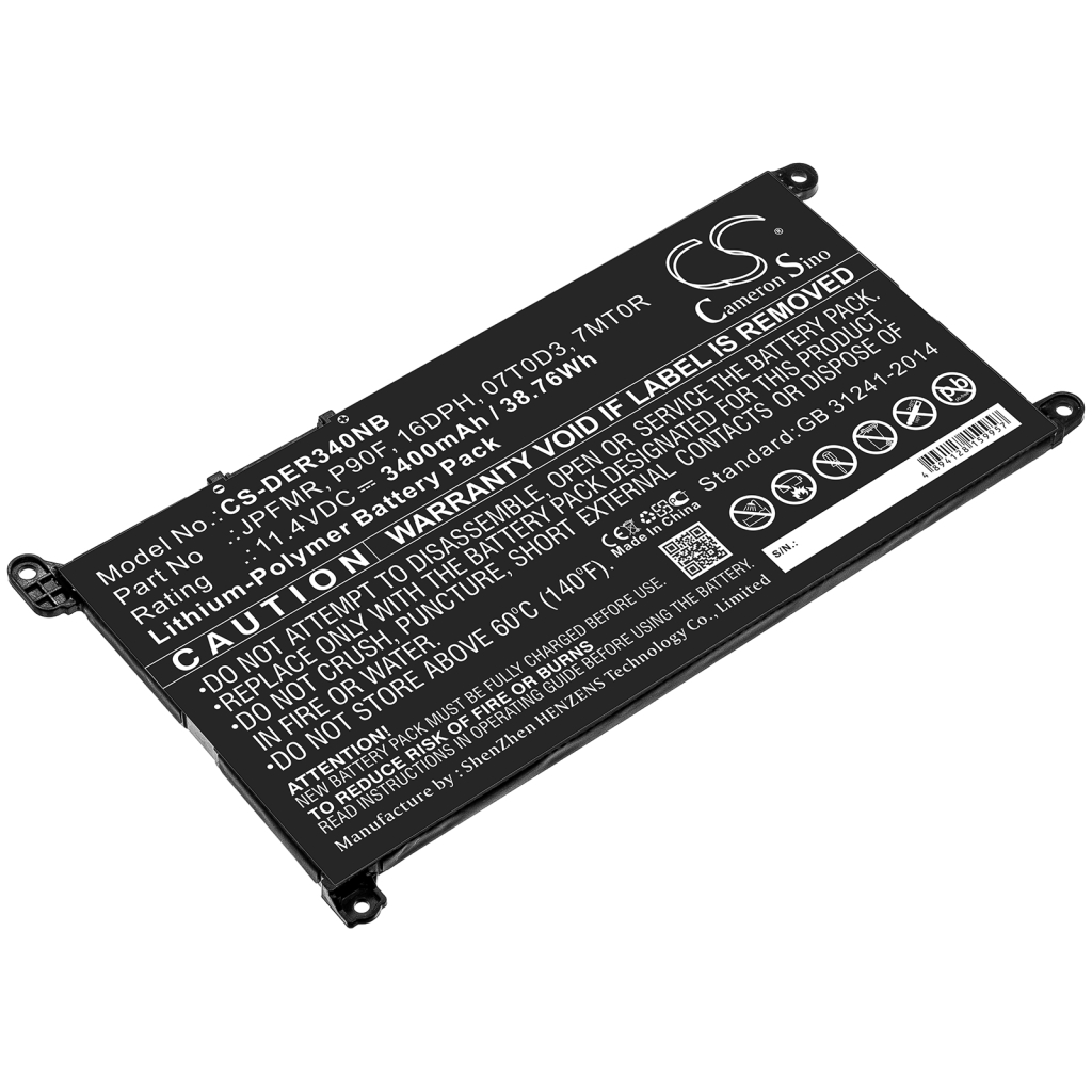 Batteria notebook DELL Inspiron 15 5580