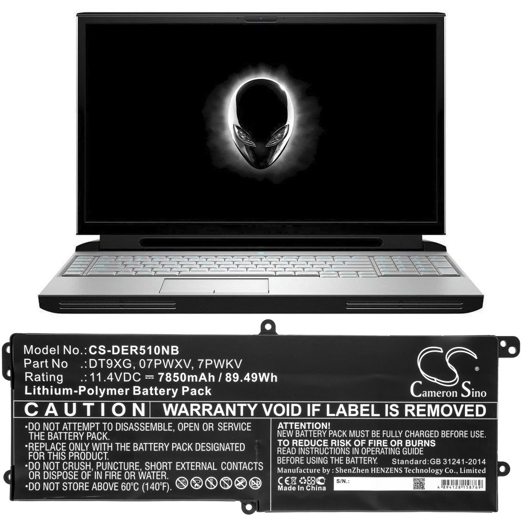 DELL Alienware Area 51m ALWA51M-D1766PW