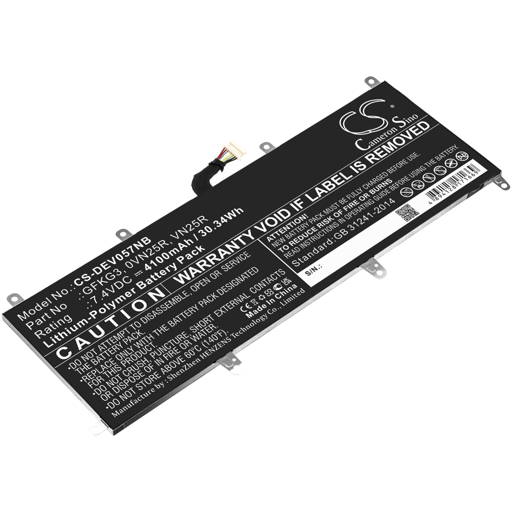 Batteria notebook DELL CS-DEV057NB