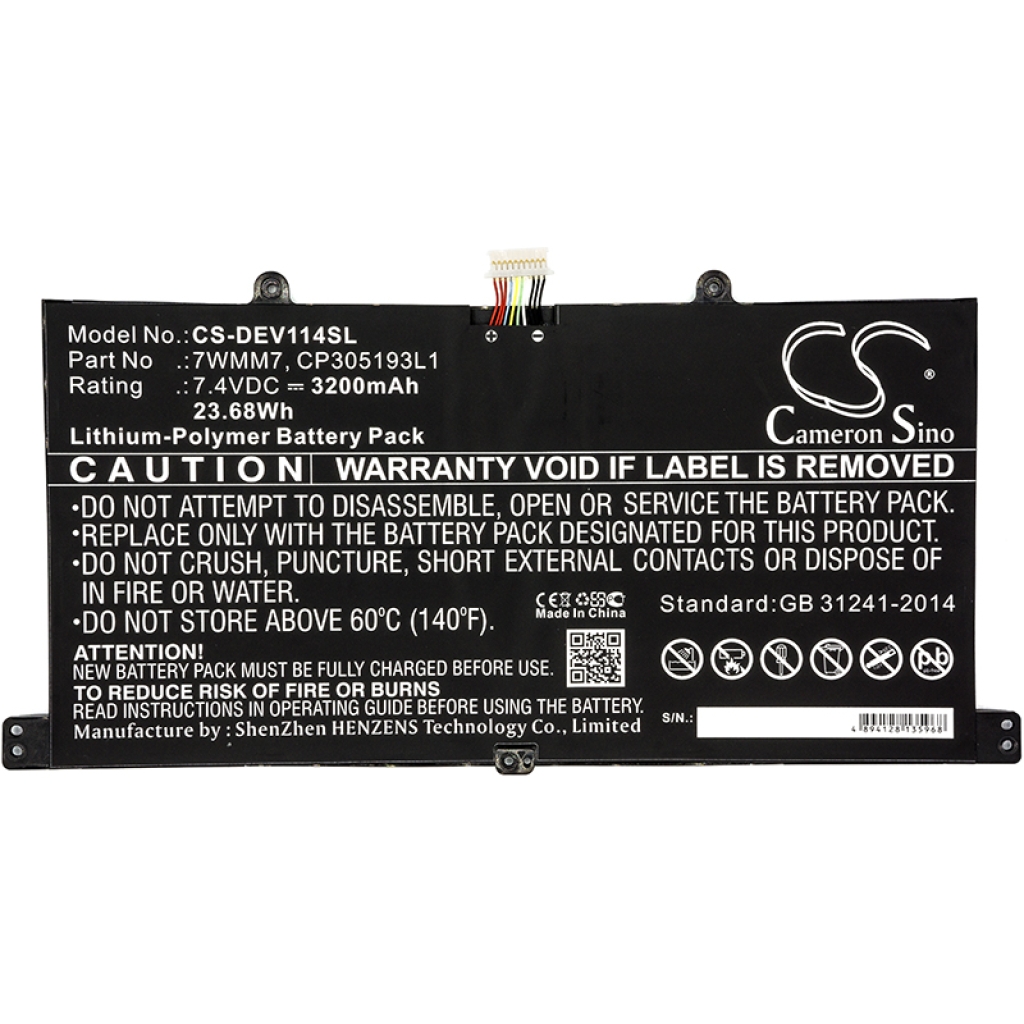 Batterie Sostituisce CP305193L1