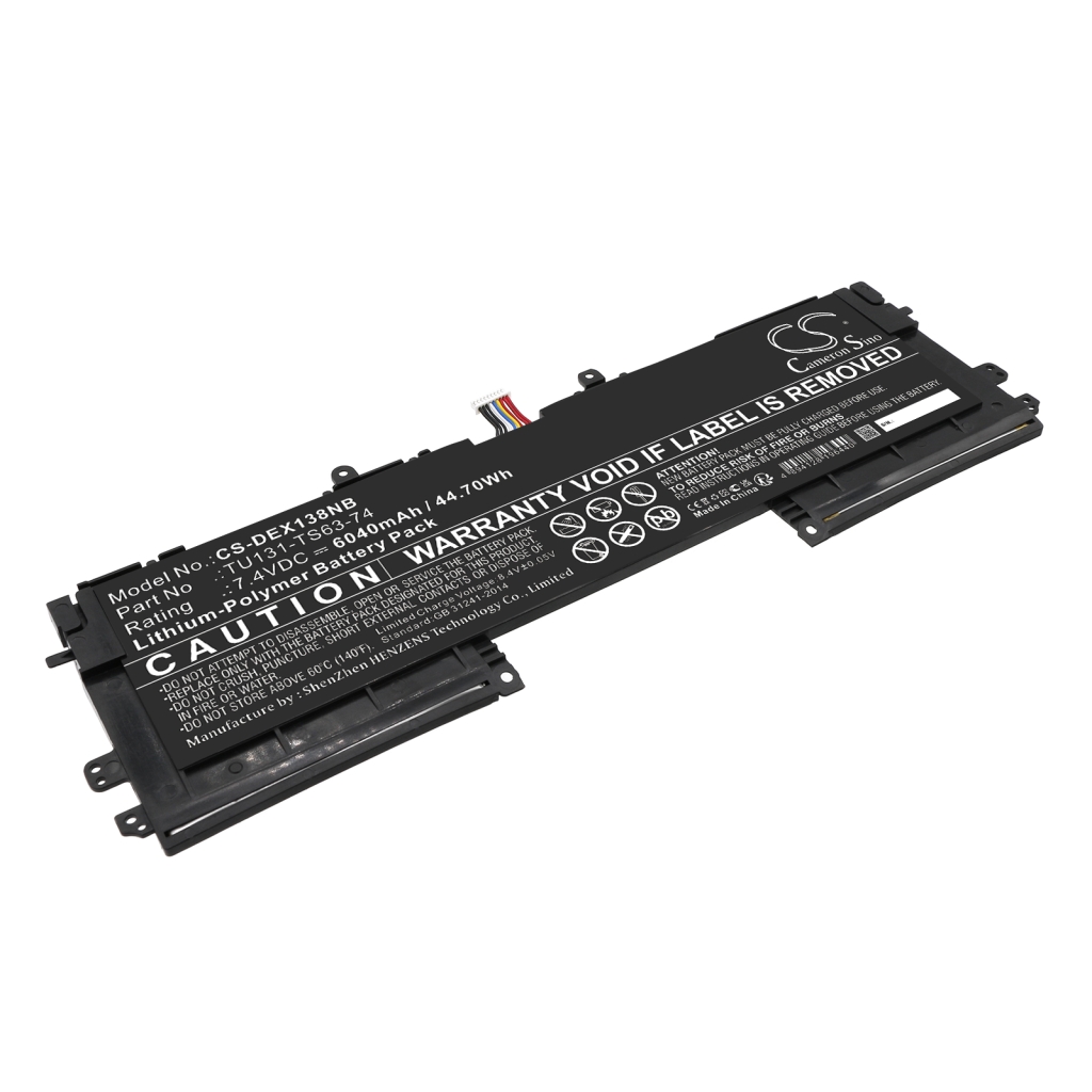 Sostituzione della batteria compatibile per DELL TU131-TS63-74