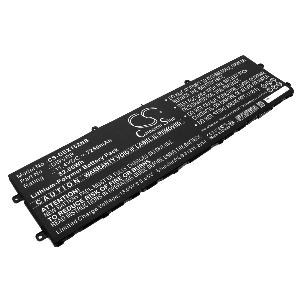 Sostituzione della batteria compatibile per DELL DWVRR,NR6MH