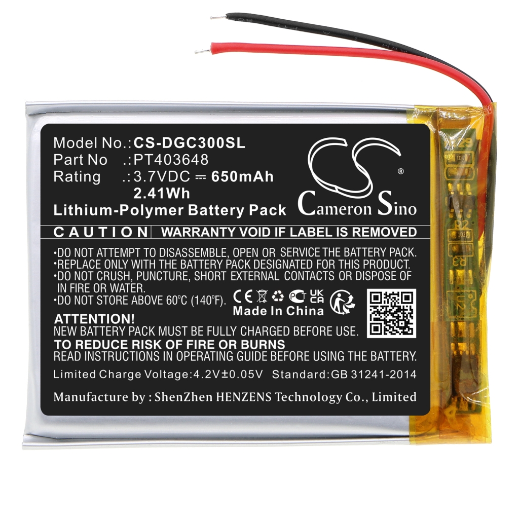 Battery Replaces PT403648