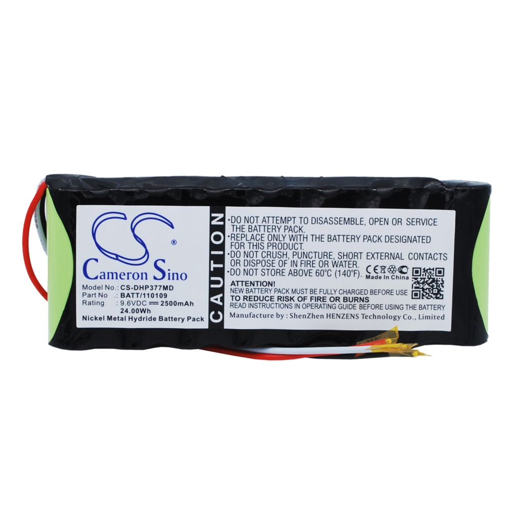 Sostituzione della batteria compatibile per Datex ohmeda 120109,BATT/110109