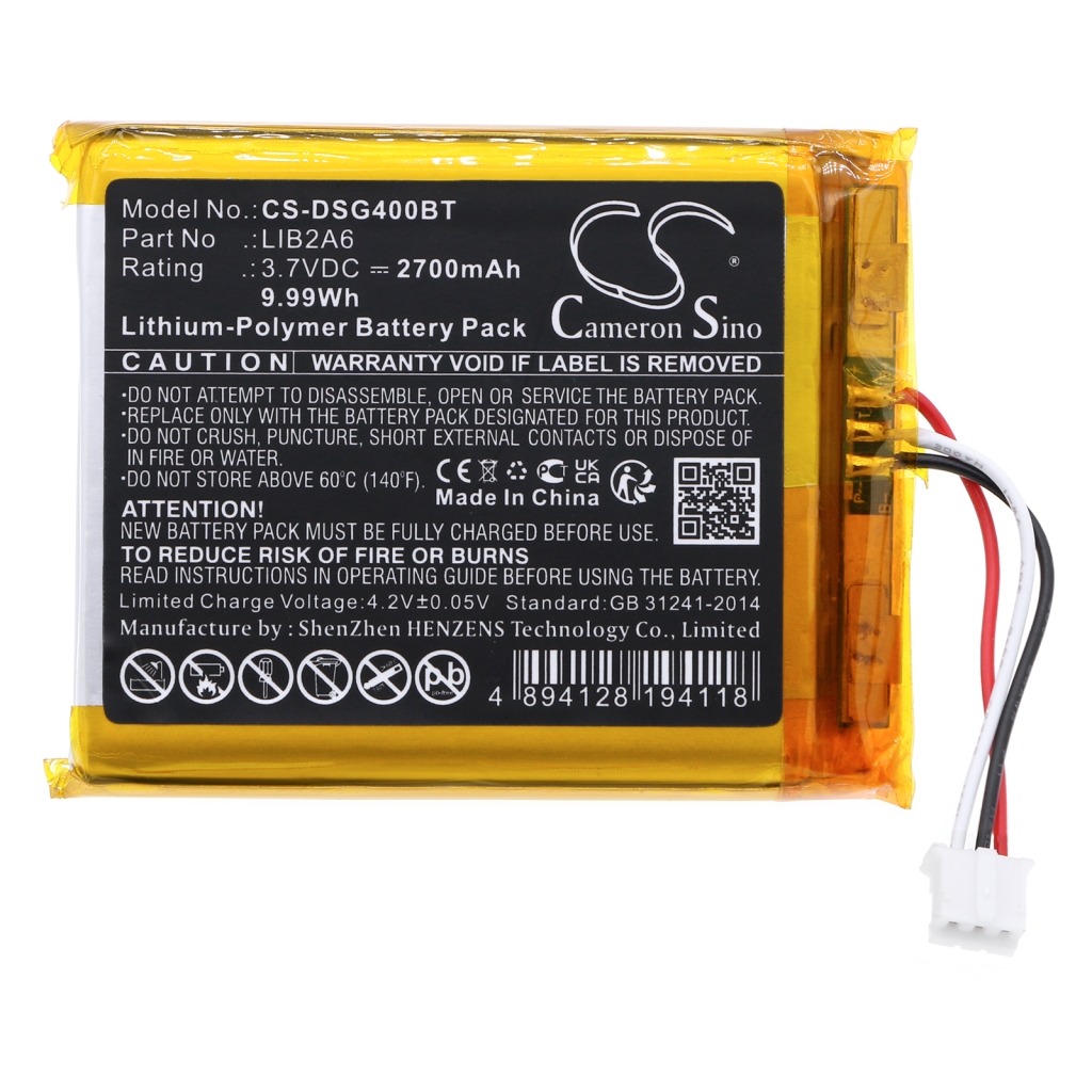 Batterie Sostituisce LIB2A6