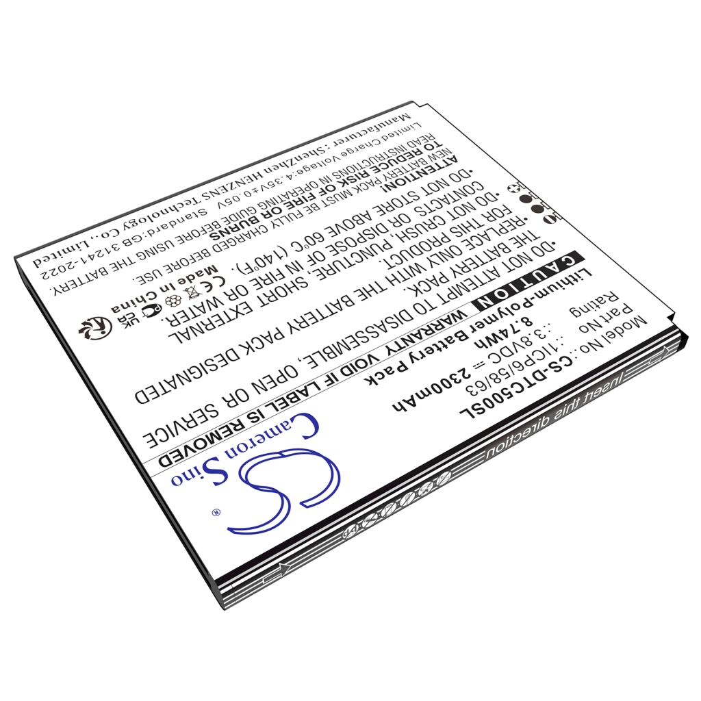 Batterie Sostituisce 1ICP6/58/63