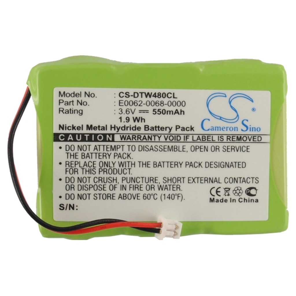 Batterie Sostituisce E0062-0068-0000