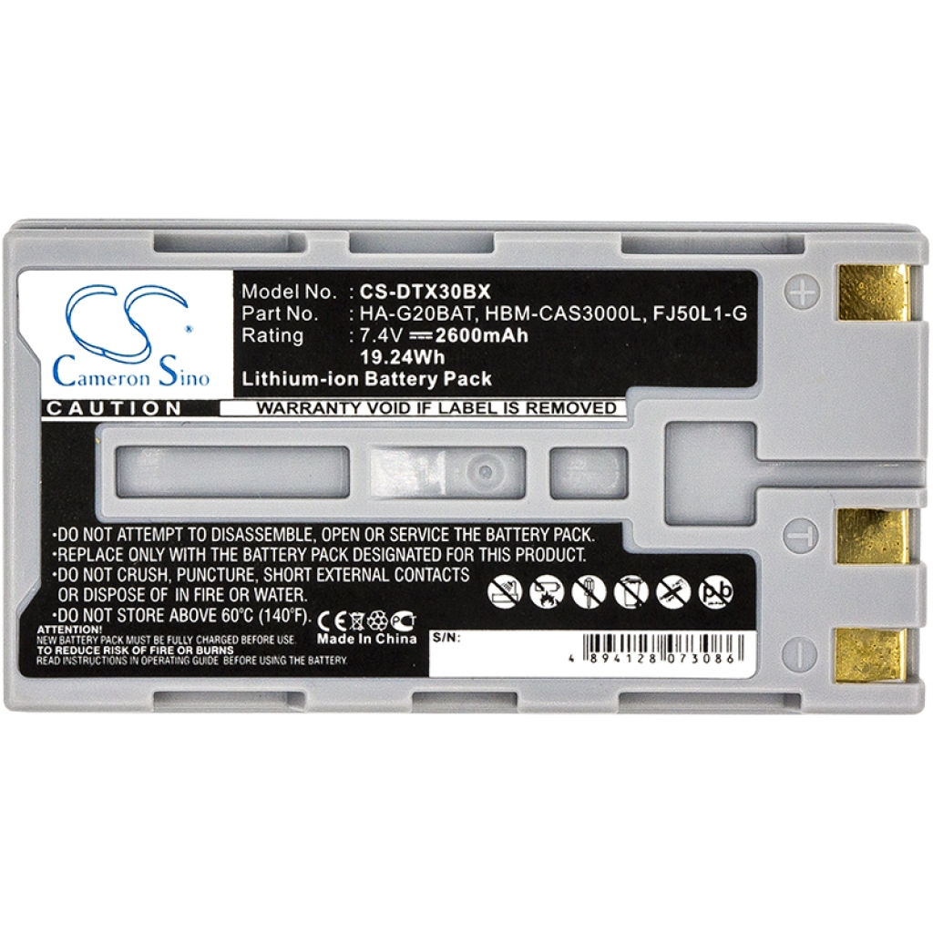 Codice a barre, batteria dello scanner Casio IT-9000