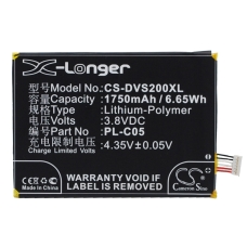 Sostituzione della batteria compatibile per DOOV PL-C03,PL-C05