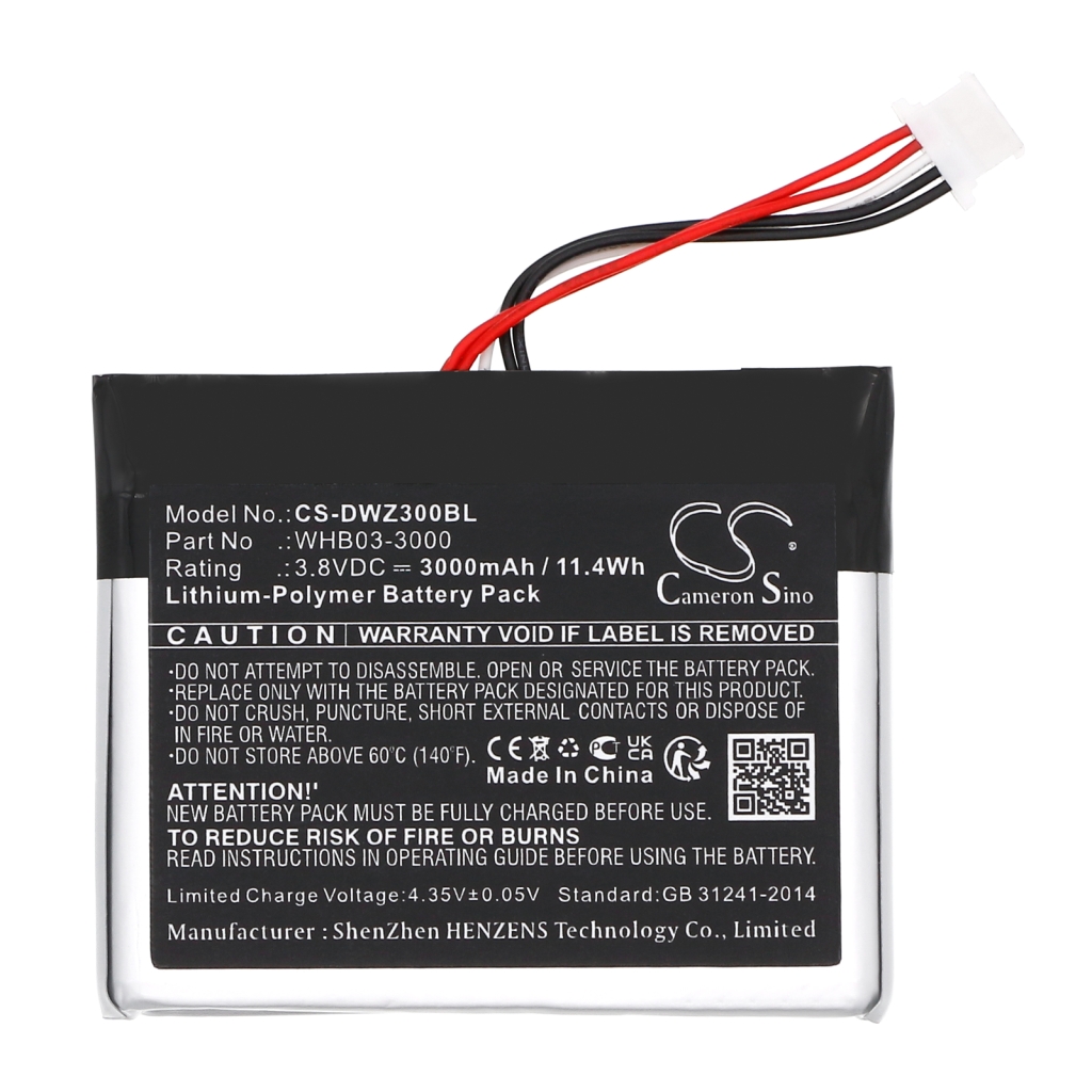 Batteries Payment Terminal Battery CS-DWZ300BL