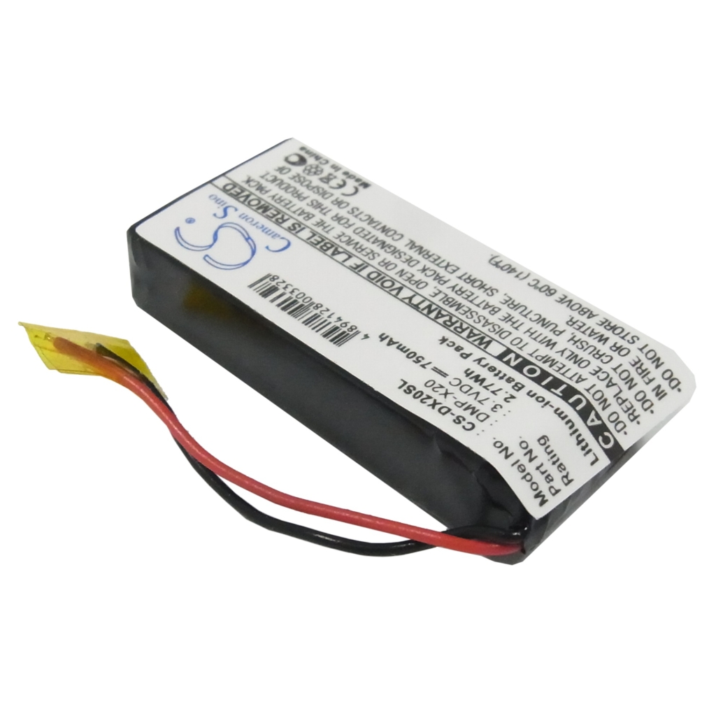 Batterie Sostituisce DMP-X20