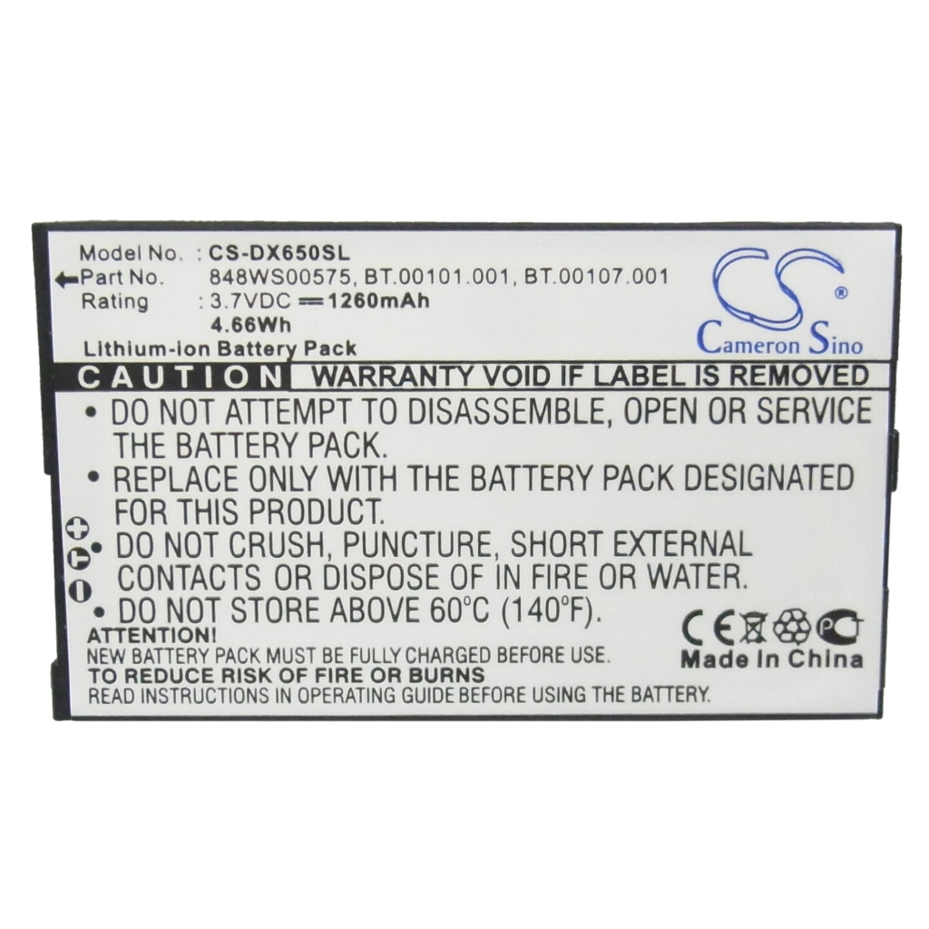 Batterie Sostituisce 848WS00575