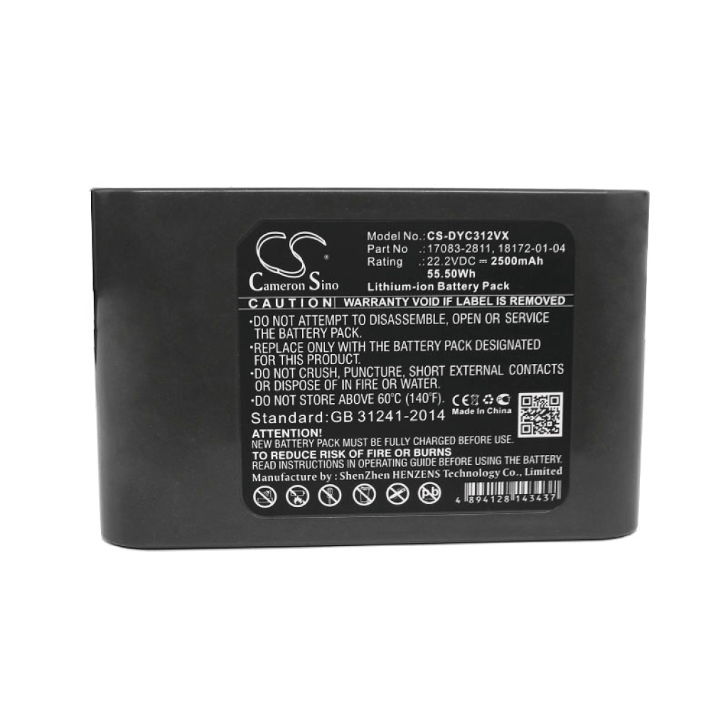 Battery Replaces 18172-01-04