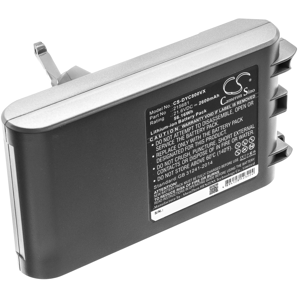 Batteria a vuoto Dyson CS-DYC800VX