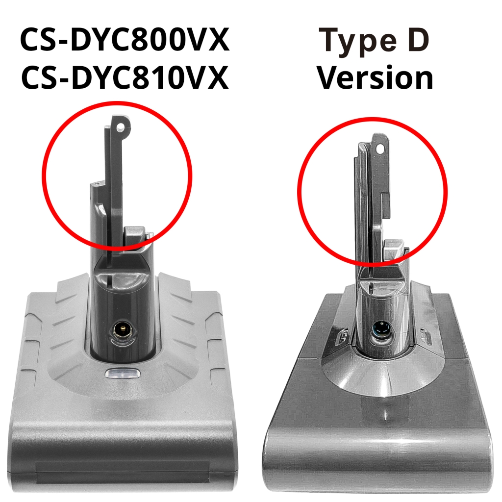 Dyson Batteria a vuoto CS-DYC800VX