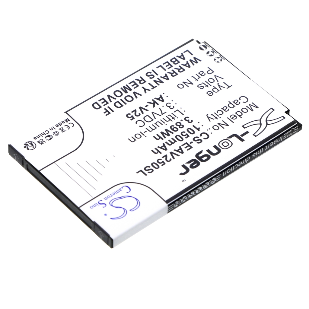 Batterie Sostituisce AK-V25 (V2.0)