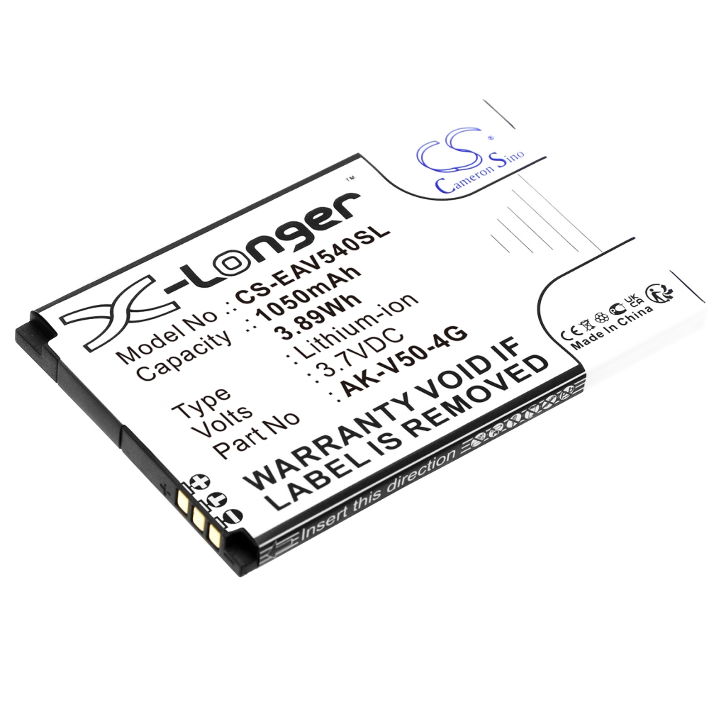 Batterie Sostituisce AK-V50-4G